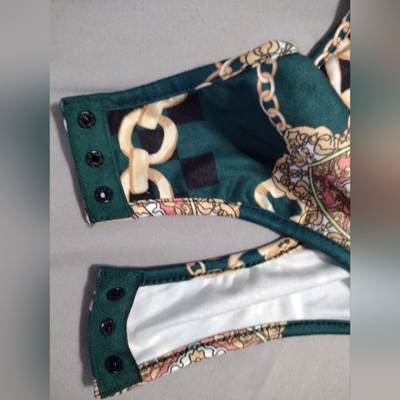 Beautiful High Neck Bodysuit - Picture 2 of 4